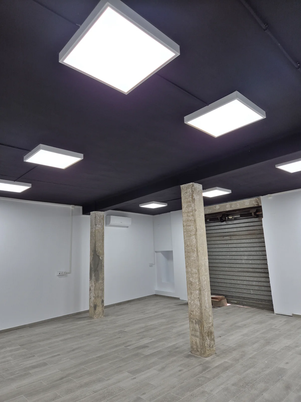 Local comercial reformado y terminado en Valencia