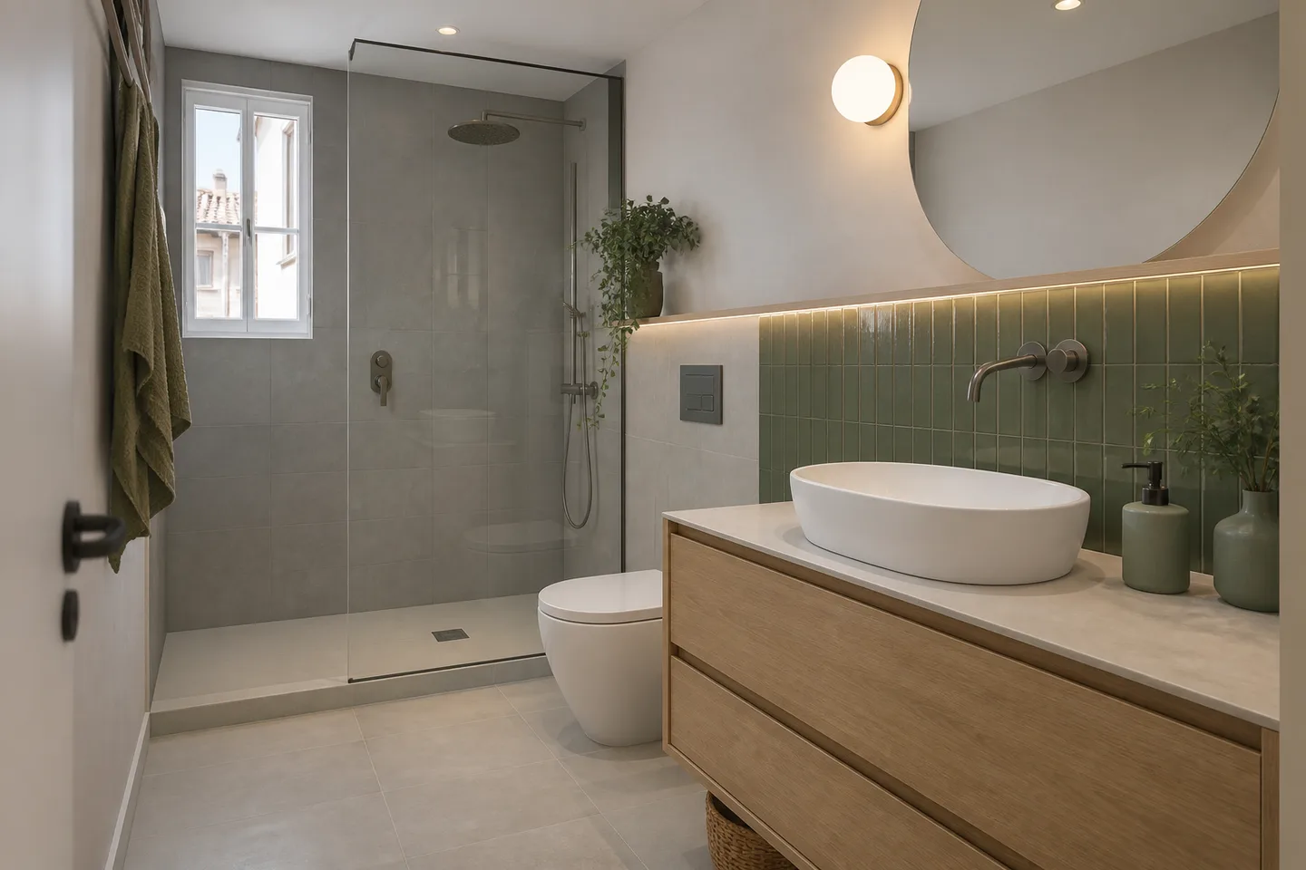 Baño reformado en Valencia